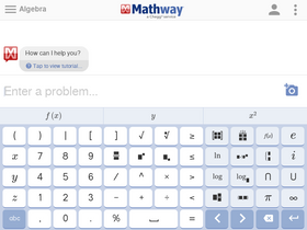 'mathway.com' screenshot