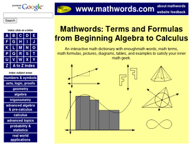 'mathwords.com' screenshot
