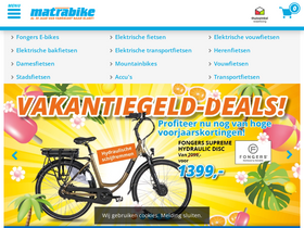 'matrabike.nl' screenshot