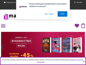 'matras.pl' screenshot