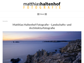 'matthiashaltenhof.de' screenshot