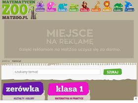 'matzoo.pl' screenshot