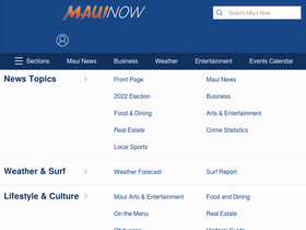 'mauinow.com' screenshot