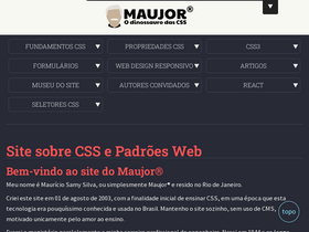 'maujor.com' screenshot