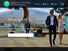 'mauritiusattractions.com' screenshot