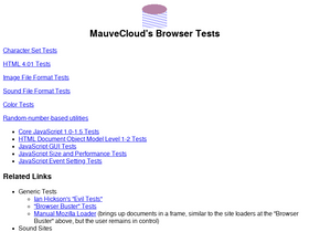 'mauvecloud.net' screenshot