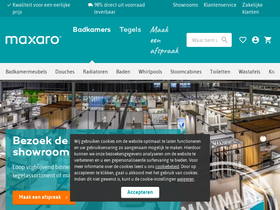 'maxaro.nl' screenshot
