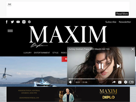'maxim.com' screenshot
