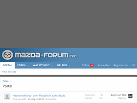 'mazda-forum.info' screenshot