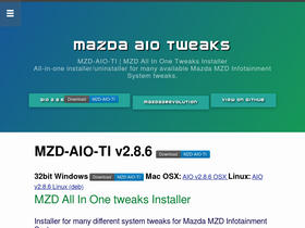 'mazdatweaks.com' screenshot