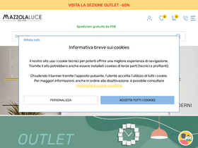 'mazzolaluce.com' screenshot