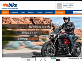 'mbike.com' screenshot