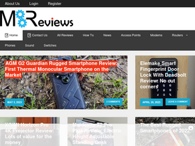 'mbreviews.com' screenshot