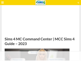 'mccommandcenter.com' screenshot