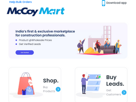 'mccoymart.com' screenshot