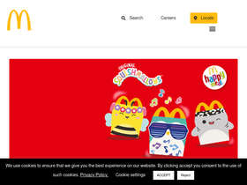 'mcdonalds.com.mt' screenshot