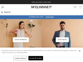 'mcelhinneys.com' screenshot