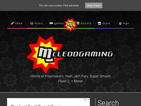 'mcleodgaming.com' screenshot