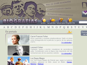 'mcnbiografias.com' screenshot
