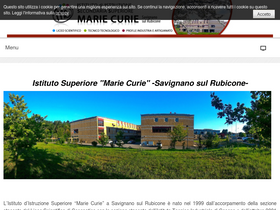 'mcurie.edu.it' screenshot