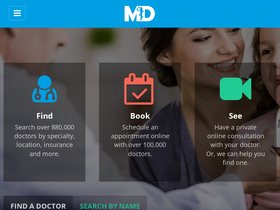 'md.com' screenshot