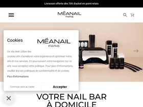 'meanail.com' screenshot