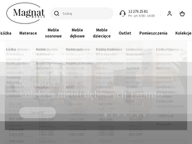 'meblemagnat.pl' screenshot