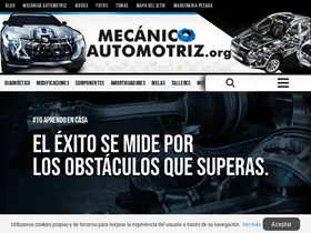 'mecanicoautomotriz.org' screenshot