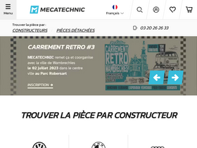 'mecatechnic.com' screenshot