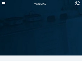 'medac.es' screenshot