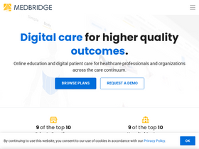 'medbridge.com' screenshot