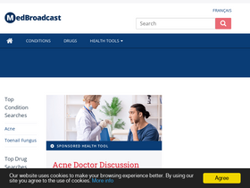 'medbroadcast.com' screenshot