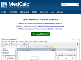 'medcalc.org' screenshot