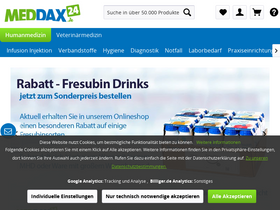 'meddax24.de' screenshot