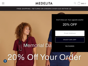 'medelita.com' screenshot