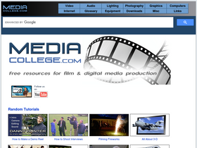 'mediacollege.com' screenshot