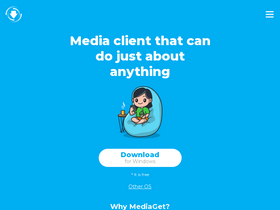 'mediaget.com' screenshot