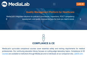 'medialab.com' screenshot