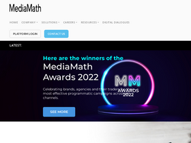 'mediamath.com' screenshot
