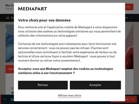 'mediapart.fr' screenshot