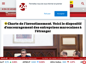 'medias24.com' screenshot