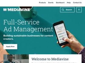'mediavine.com' screenshot