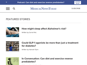 'medicalnewstoday.com' screenshot