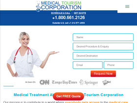 'medicaltourismco.com' screenshot