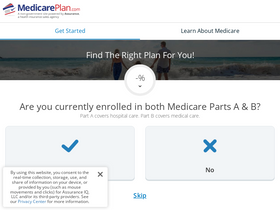 'medicareplan.com' screenshot
