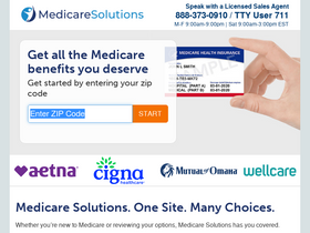 'medicaresolutions.com' screenshot