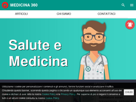 'medicina360.com' screenshot