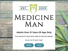 'medicinemandenver.com' screenshot