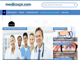 'medicospr.com' screenshot