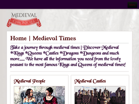 'medievalchronicles.com' screenshot